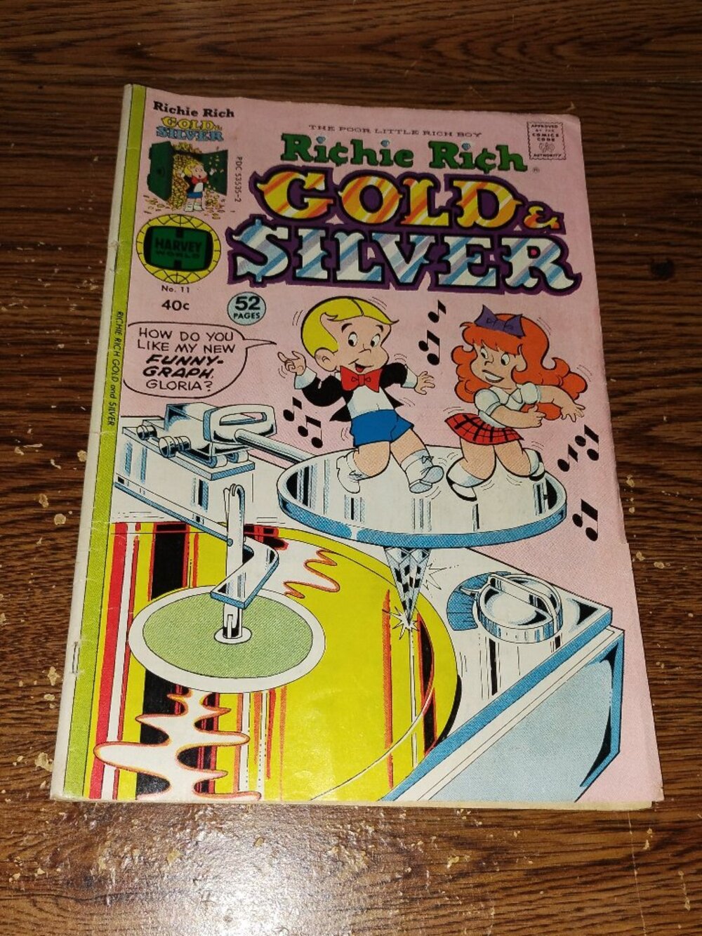 Richie Rich Gold & Silver #11 (Harvey Comics, 1977)